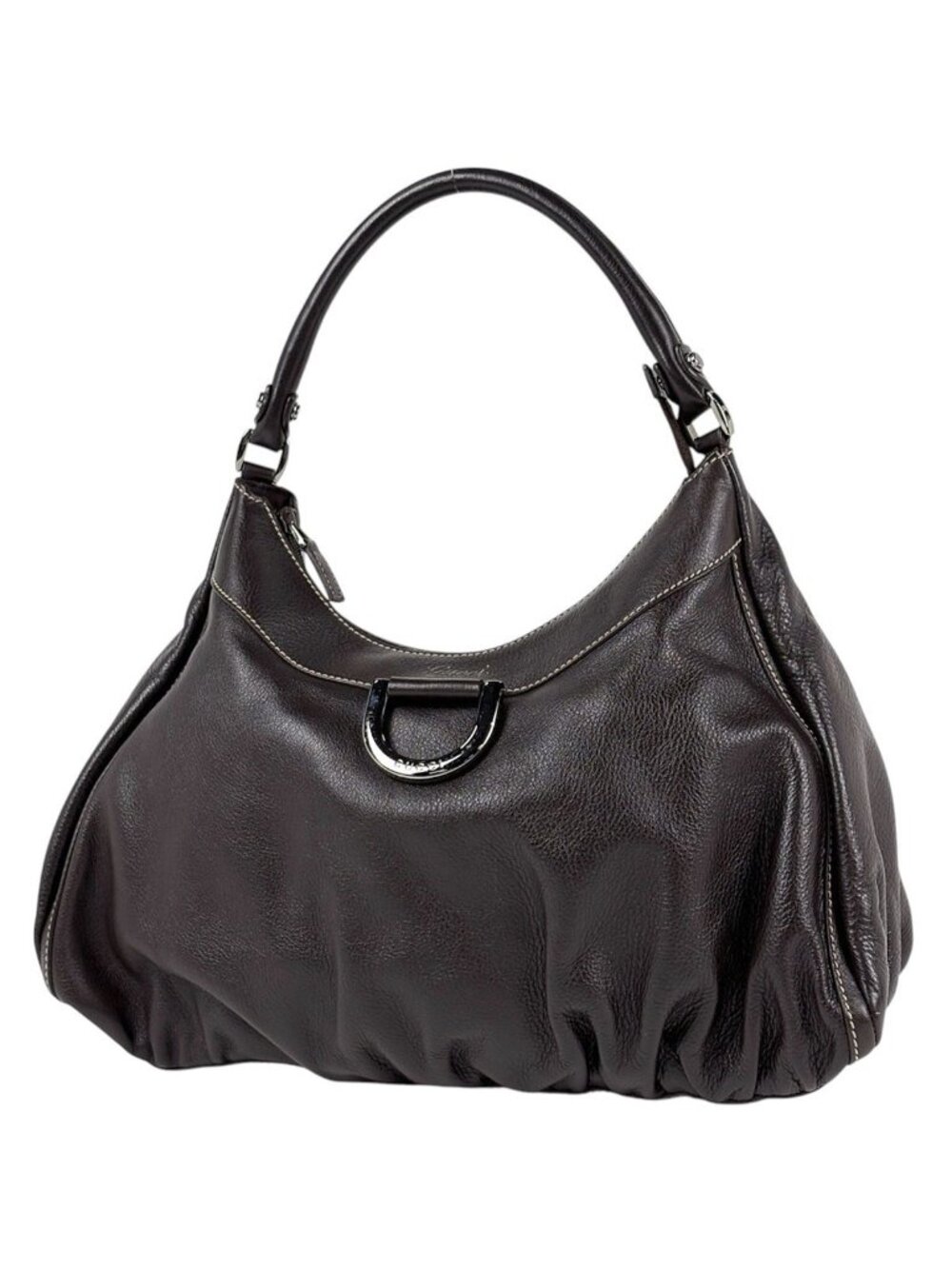 Gucci Shoulder Bag Abbey Leather Brown